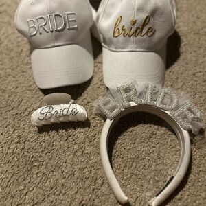 Bride accessories lot